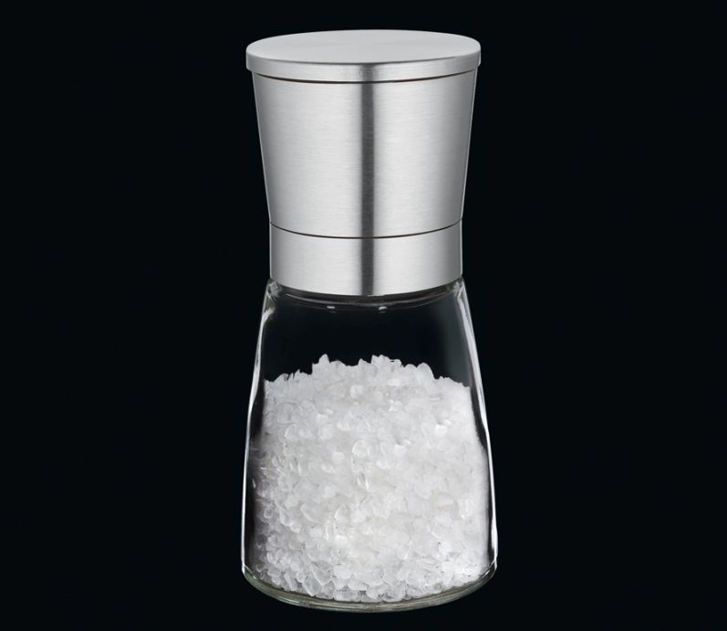 Mlýnek na sůl Brindisi 14 cm široký nerezový - Cilio