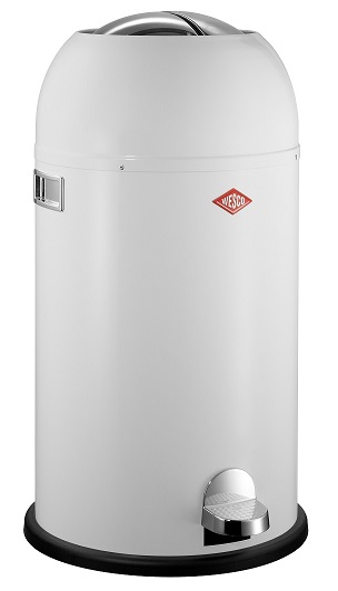 Odpadkový koš Kickmaster 33l, bílý - Wesco