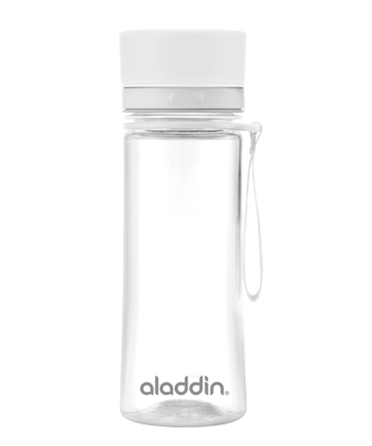Láhev na vodu 350ml, bílá, AVEO - Aladdin