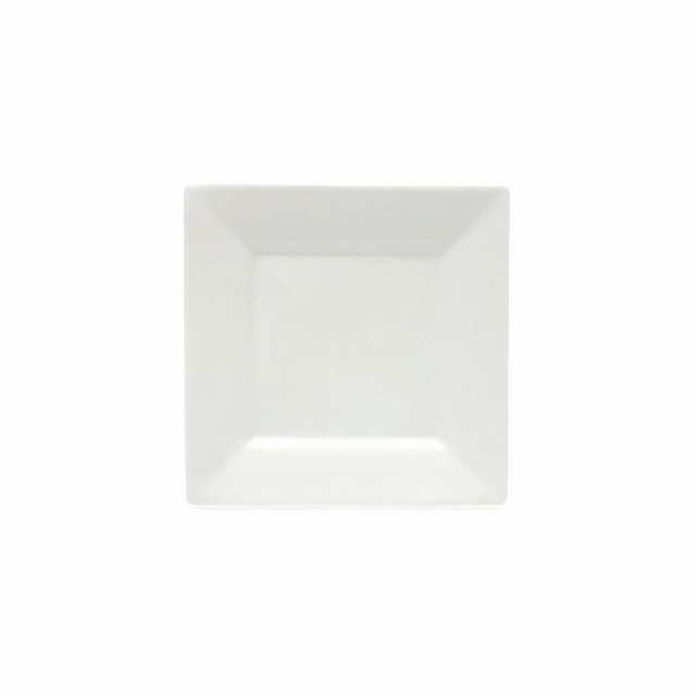 Čtvercový jídelní talíř 26 cm Mondo Square, WHITE BASIC - Maxwell&Williams
