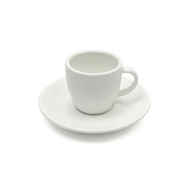 Šálek s podšálkem na espresso 50 ml, WHITE BASICS - Maxwell&Williams