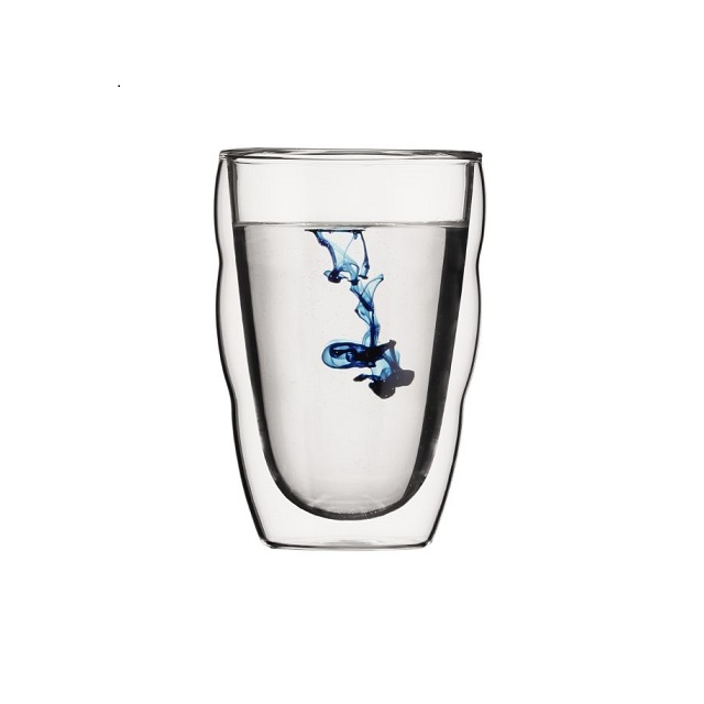 Set dvoustěnná sklenice 2 ks 0,35 l, PILATUS - BODUM