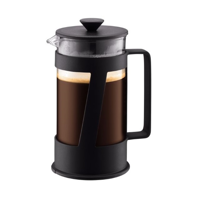 French press 1 l, černý, CREMA - BODUM
