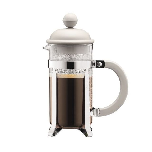 French press 0,35 l, bílý, CAFFETTIERA - BODUM
