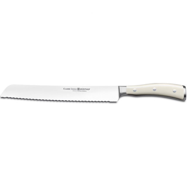 Nůž na chléb 23 cm CLASSIC IKON CRÉME - Wüsthof Dreizack Solingen