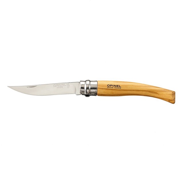 Zavírací nůž 8 cm N°08 oliva SLIM - OPINEL