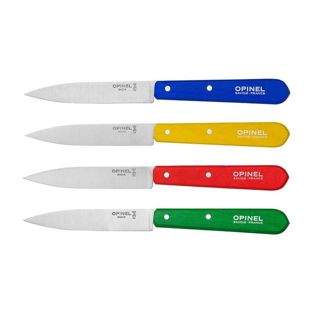 Sada nožů na krájení 4 ks 10 cm N°112 barevné Les Essentiels - OPINEL