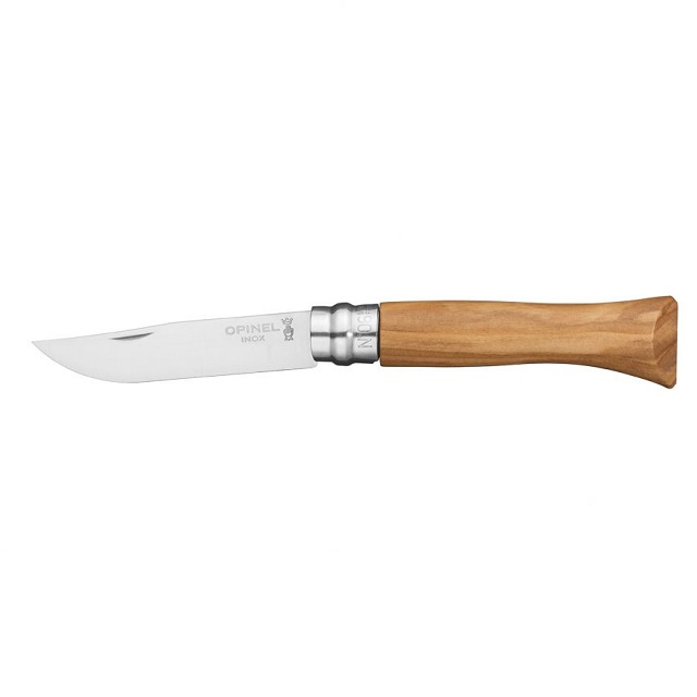 Zavírací nůž 7 cm N°06 oliva LUXURY - OPINEL