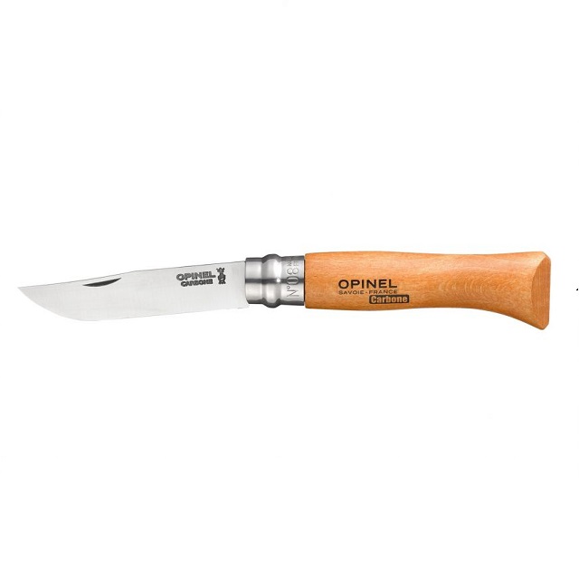 Zavírací nůž 8,5 cm N°08 CLASSIC CARBON - OPINEL