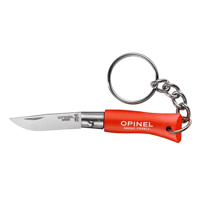 Zavírací nůž klíčenka 3,5 cm N°02 oranžová COLORAMA - OPINEL