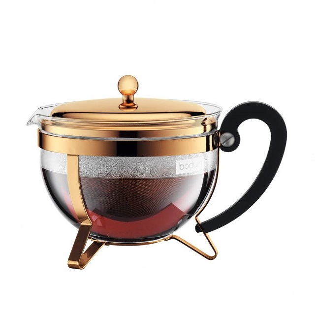 Čajová konvice 1,3 l zlatá CHAMBORD - BODUM