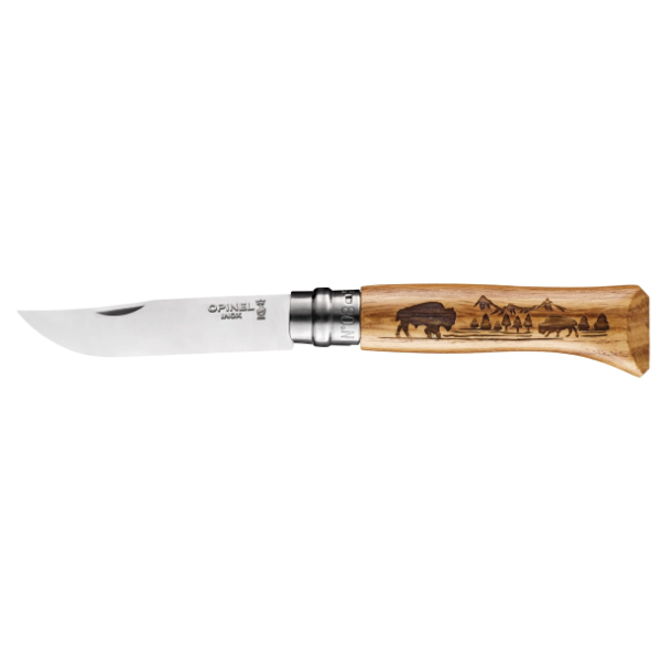 Zavírací nůž VRI N°08 Animalia America, bizon - Opinel
