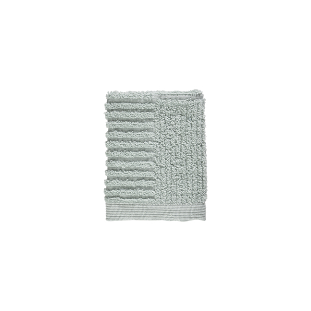 Ručník na obličej Classic, 30 x 30 cm, šedivě zelená - Zone Denmark