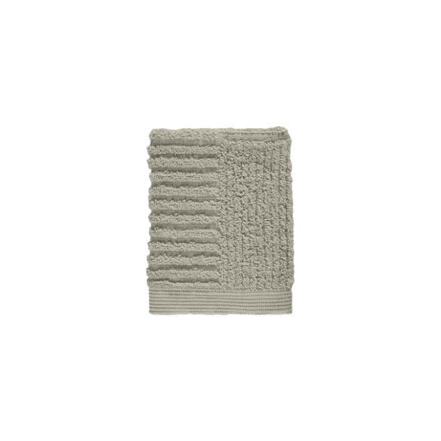 Ručník na obličej Classic, 30 x 30 cm, eukalyptově zelená - Zone Denmark