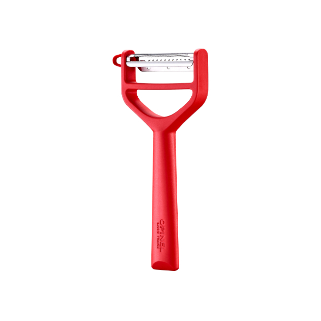 Škrabka celoplastová T-DUO, červená - Opinel