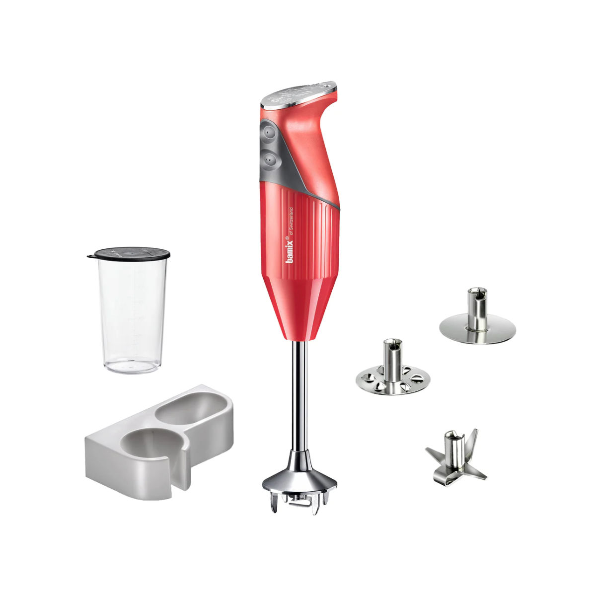 Tyčový mixér Mono typu D 200 W, červený - Bamix