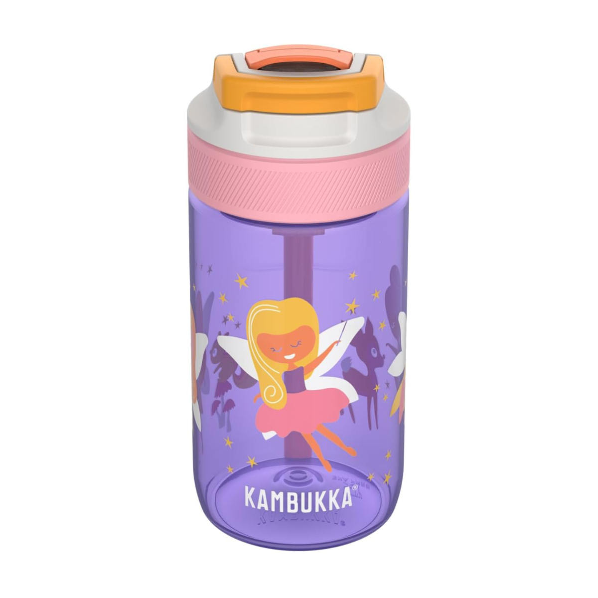 Láhev na vodu pro děti Lagoon, Fairy Wood, 400 ml - Kambukka