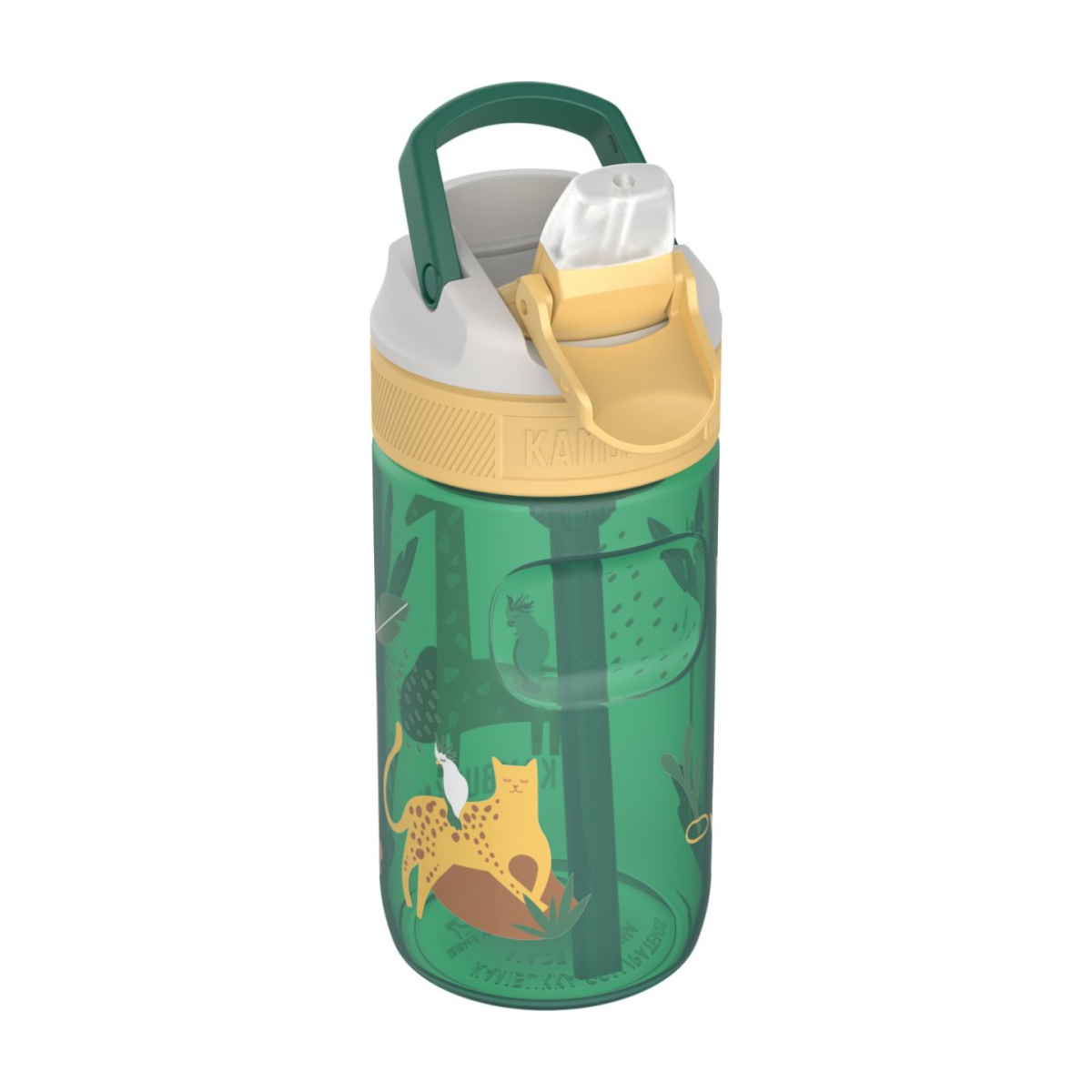 Láhev na vodu pro děti Lagoon, Safari Jungle, 400 ml - Kambukka