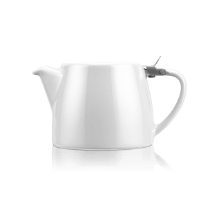 Porcelánová konvička na čaj 0,55 l bílá, STUMP - ForLife