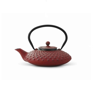 Konvička na čaj 0,8l, červená, Xilin - Bredemeijer