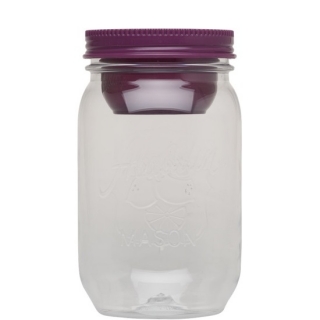 Dóza na potraviny 1000 ml, fialová, Mason - Aladdin