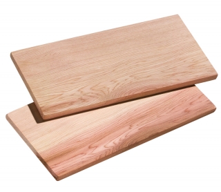 Set prkének z cedrového dřeva 30 x 15 cm SMOKY - Küchenprofi