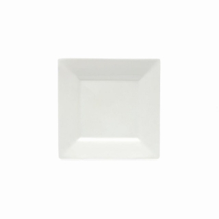 Čtvercový jídelní talíř 26 cm Mondo Square, WHITE BASIC - Maxwell&Williams