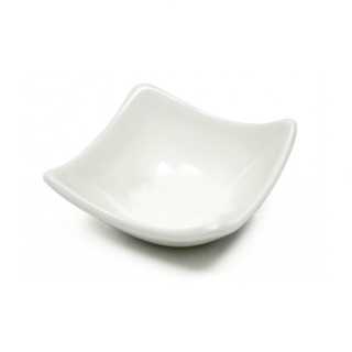 Tvarovaný talířek 7 cm, WHITE BASICS - Maxwell&Williams