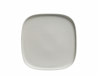 Čtvercový talíř 23 cm, šedý, Elemental - Maxwell&Williams