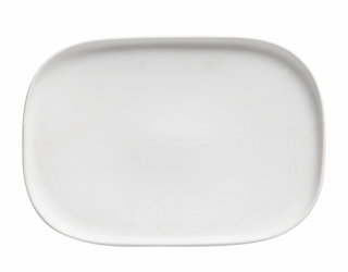 Obdélníkový talíř 26,5 x 18 cm, bílý, Elemental - Maxwell&Williams