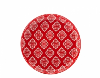 Mělký talíř 18,5 cm, Red Circ, Alcazar - Maxwell&Williams