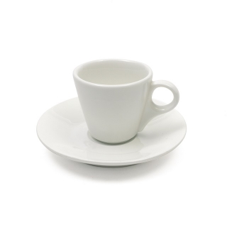 Šálek s podšálkem na espresso 75 ml,  WHITE BASICS - Maxwell&Williams