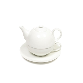 Čaj pro jednoho 0,4 l, WHITE BASICS - Maxwell&Williams