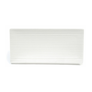 Obdélníkový podnos 24 x 11,5 cm, WHITE BASICS CIRQUE - Maxwell&Williams