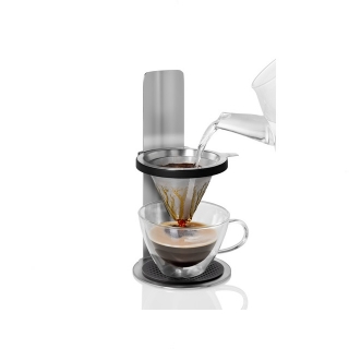 Kávovar na překapávanou kávu s permanentním filtrem - AdHoc