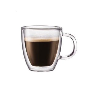 Set dvoustěnný hrnek na espresso 2 ks 0,15 l, BISTRO - BODUM