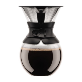Coffee maker 1 l, černý, POUR OVER - BODUM