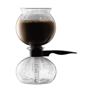 Vakuový Coffee maker 1 l, černý, PEBO - BODUM