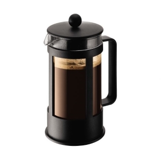 French press 1 l, černý, KENYA - BODUM