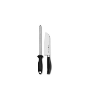 Set nůž Santoku, Five Star + ocílka - Zwilling J.A. Henckels Solingen