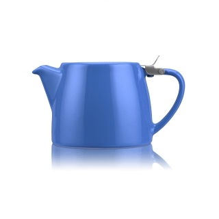 Porcelánová konvička na čaj 0,55 l modrá, STUMP - ForLife