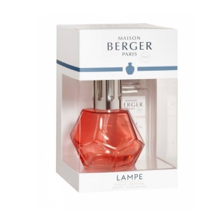 Katalytická lampa červená, GEOMETRY + 180 ml Paris Chic - MAISON BERGER PARIS