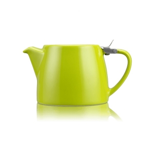 Porcelánová konvička na čaj 0,55 l limetková, STUMP - ForLife