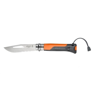 Zavírací nůž 8,5 cm N°08 oranžová MULTIFUNCTION - OPINEL