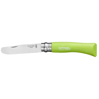 Dětský zavírací nůž 8 cm N°07 zelená JUNIOR - OPINEL
