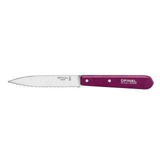 Nůž vroubkovaný 10 cm N°113 fialová Les Essentiels - OPINEL