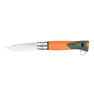 Zavírací nůž 10 cm N°12 oranžová MULTIFUNCTION - OPINEL