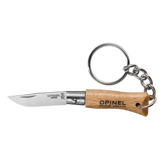 Zavírací nůž klíčenka 3,5 cm N°02 CLASSIC STAINLESS STEEL - OPINEL