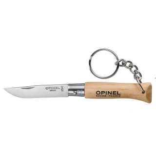 Zavírací nůž klíčenka 5 cm N°04 CLASSIC STAINLESS STEEL - OPINEL