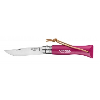 Zavírací nůž 7 cm N°06 malinová COLORAMA - OPINEL